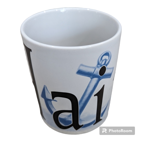 RARE STARBUCKS Haifa City Mug Collector Series Israel Anchor 2002 Great Conditio - Picture 5 of 8